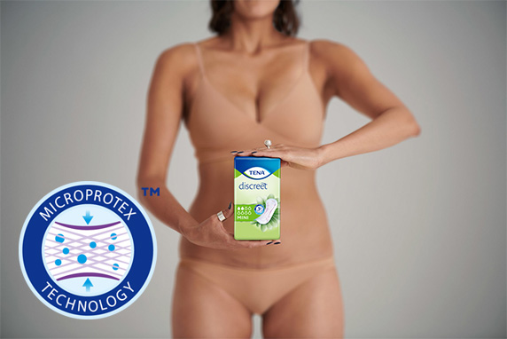 Συσκευασίες TENA Discreet Mini, Mini plus και Normal Συσκευασίες TENA Discreet Mini, Mini plus και Normal